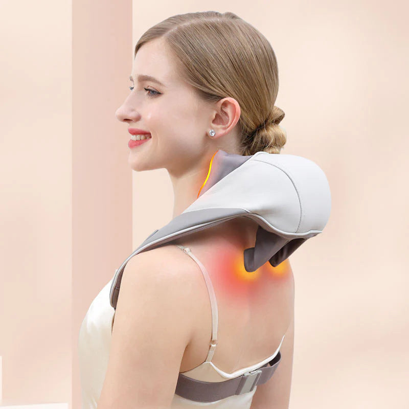 Neck & Shoulder Massager With Heat – Spine Cracker