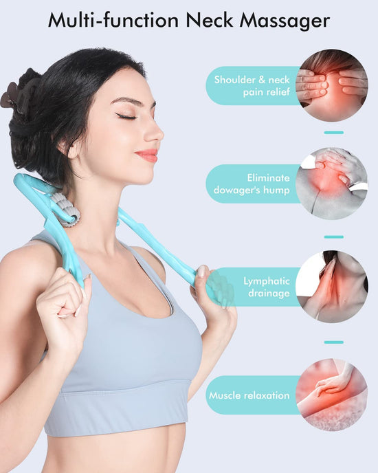 This Multifunctional Neck Massager Eases Neck Pain