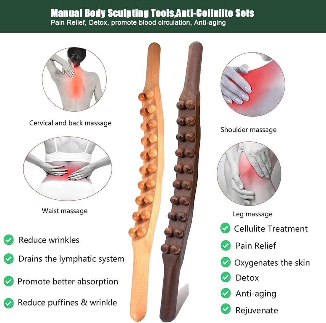 Wood Therapy Massage Roller
