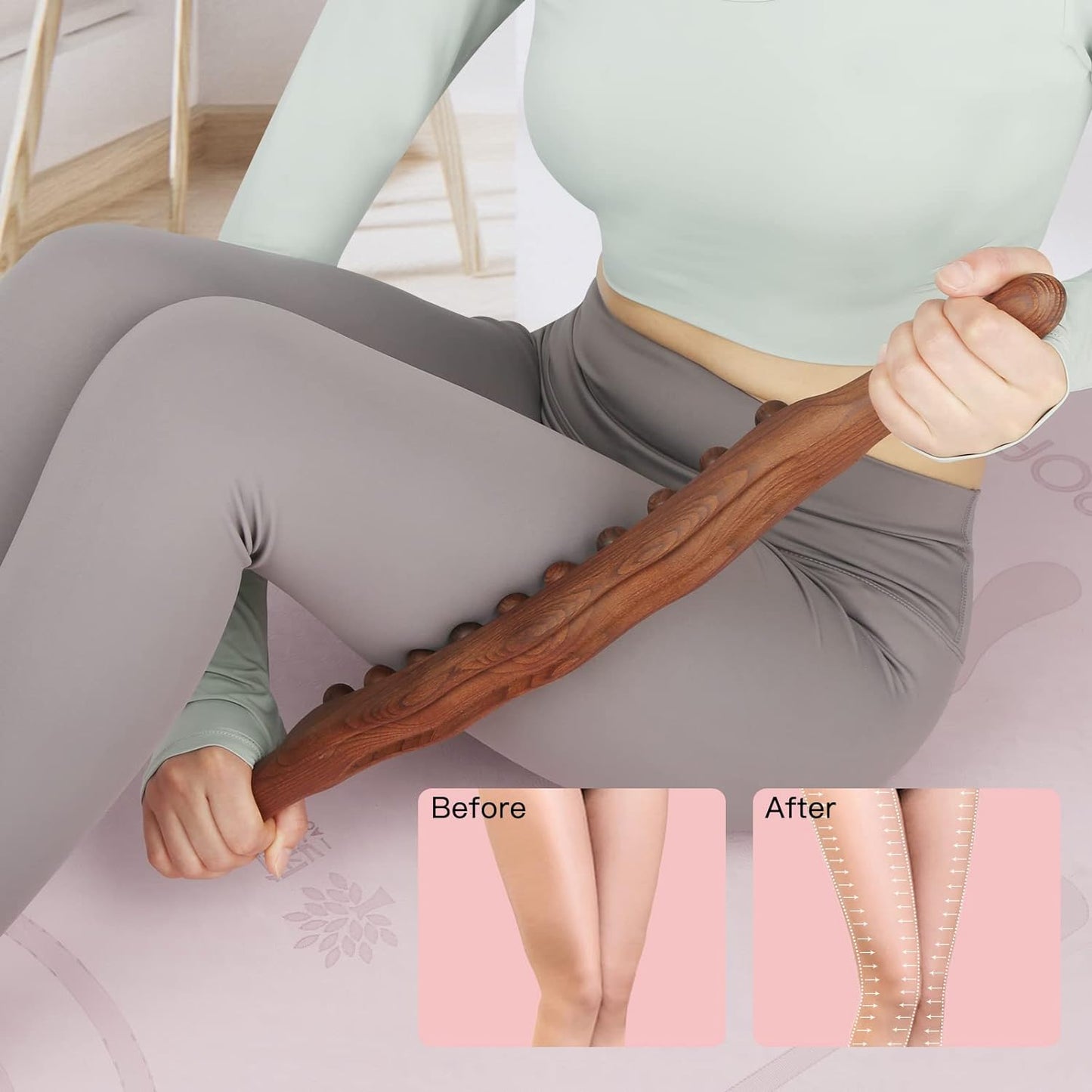 Wood Therapy Massage Roller