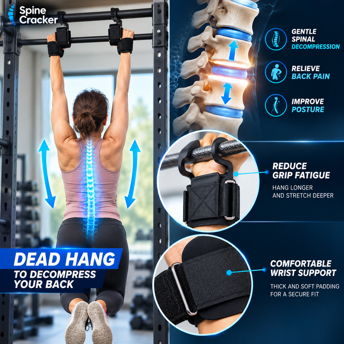 Decompression Hanging Hooks